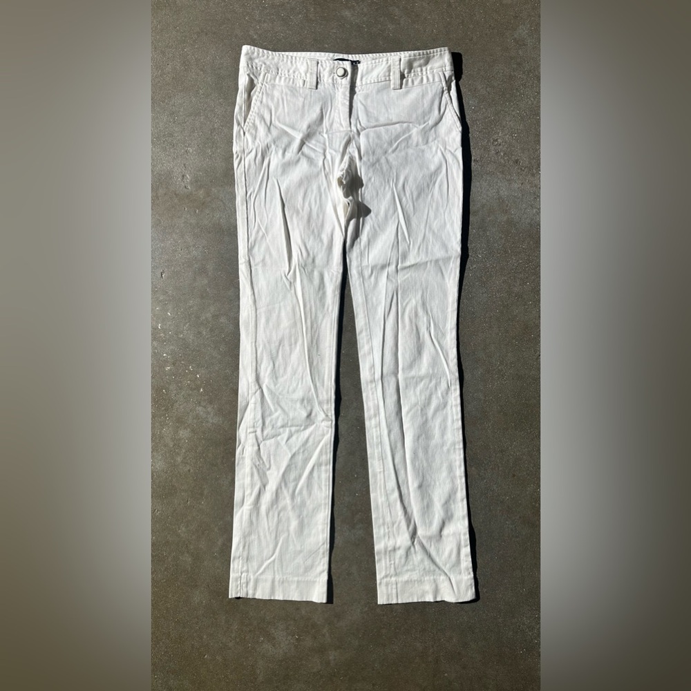 D&G White Trousers